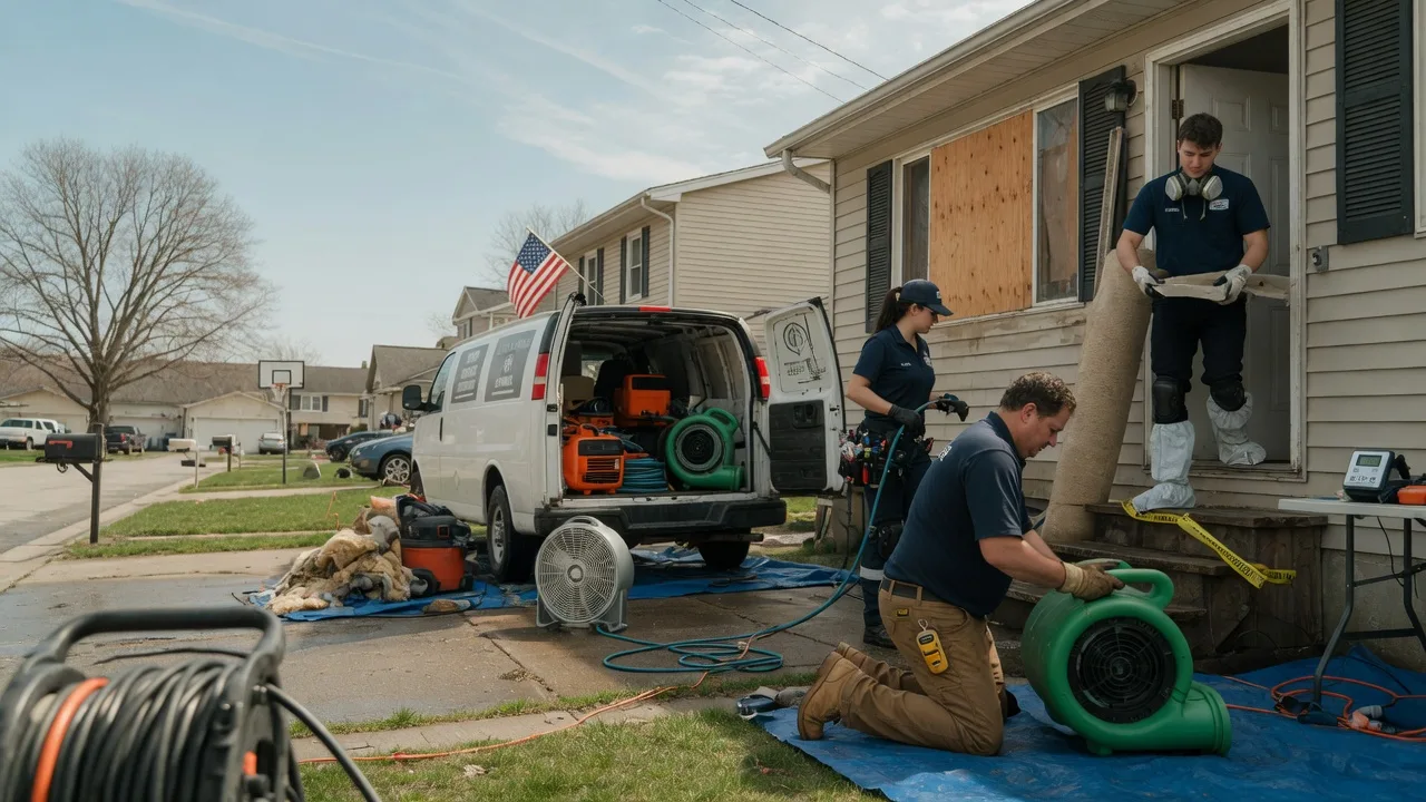 Water Damage Restoration in Cranks, KY near me